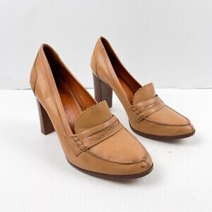 Pour La Victoire | Natural Isla Loafer Pumps